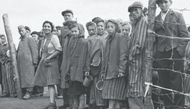 Az első napok a felszabadult Bergen-Belsenben