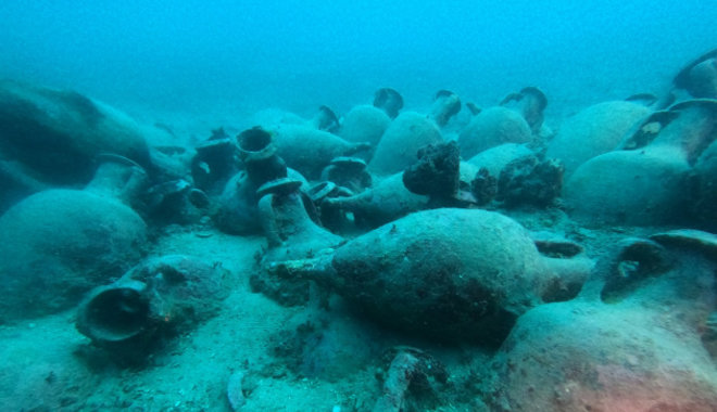 Ókori hajóroncs került elő Horvátországban