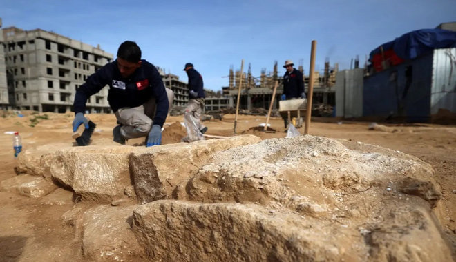 Római kori temető maradványaira bukkantak a Gázai övezetben