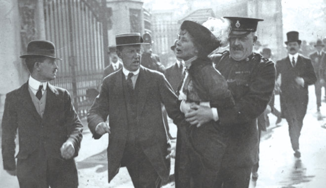 Emmeline Pankhurst küzdelme a nők jogaiért