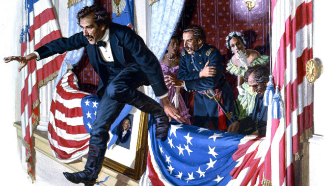 A közönség azt hitte, hogy Lincoln merénylőjének felbukkanása a darab része