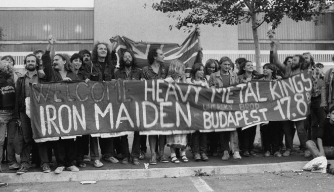 A Vasszűz első éjszakája a vasfüggöny mögött: az Iron Maiden 1984-es koncertje Budapesten