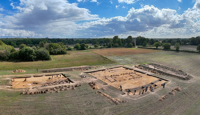 Kelet-Anglia első királyainak csarnokát tárták fel Suffolkban