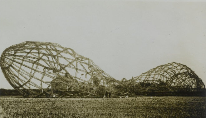 Szinte védtelen volt London a zeppelinek bombázásával szemben