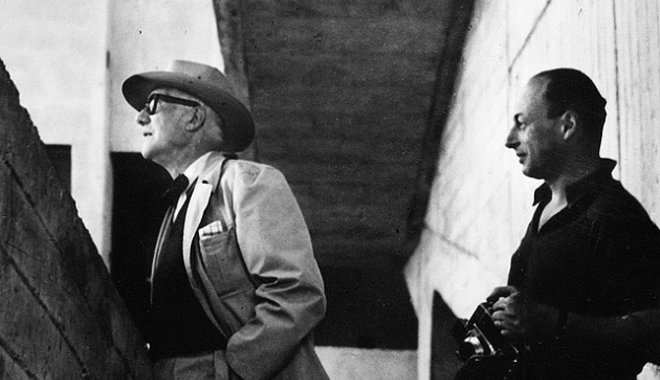 Épített fény címmel nyílt kiállítás Lucien Hervé munkáiból a zürichi Le Corbusier-pavilonban