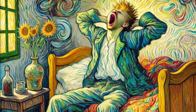 Michelangelo, Van Gogh és az anime stílusában alkotta újra a mesterséges intelligencia az Ásító inast