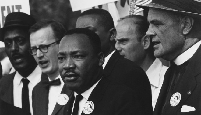 Több százezer ember buzdított cselekvésre Martin Luther King