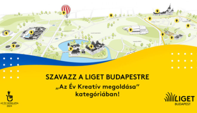 SZAVAZZ A LIGETBUDAPEST.HU-RA AZ „ÉV HONLAPJA" PÁLYÁZATON! 