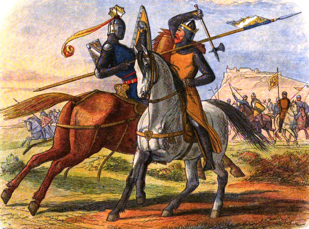 Robert Bruce skót király (1274-1329) a bannockburni csatában megöli Henry de Bohlent. Az igazi Thomas Dun vélhetően Robert oldalán harcolt kalózként.