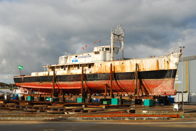 Cousteau egykori kutatóállomása, a Calypso (Wikipedia / Olivier bernard / CC BY-SA 3.0)