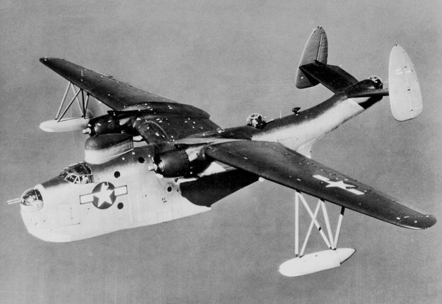 Martin PBM Mariner a levegőben – a mentésre küldött hidroplánnak is nyoma veszett