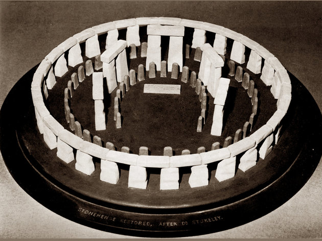 A Stonehenge 19. századi modellje