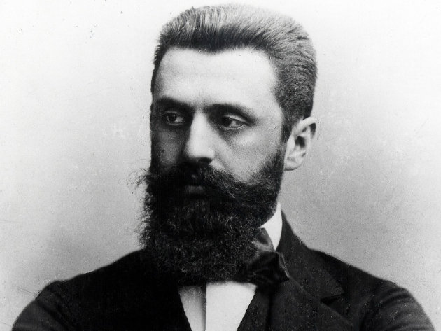 A modern cionista mozgalom atyja, Herzl Tivadar 