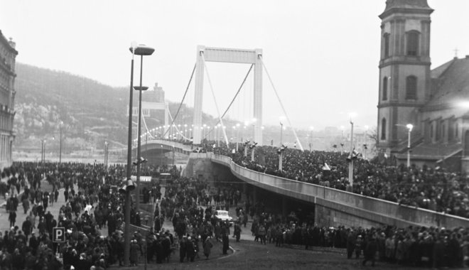 Több mint 20 évig a világ leghosszabb nyílású lánchídja volt az 1903-ban átadott Erzsébet híd