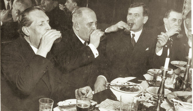 Vacsoraversenyek az 1930-as évek Budapestjén