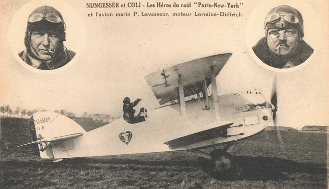 Túl sokat kockázatattak az elsőségért, életükkel fizetettek a L'Oiseau Blanc pilótái