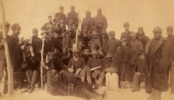 A fekete Buffalo-katonák, akik átkerekeztek a Vadnyugaton