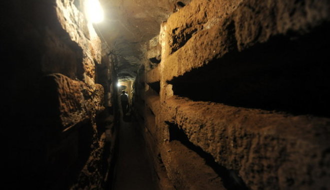 Nem csak a bűnözők rejtőztek el az ókori Róma katakombáiban