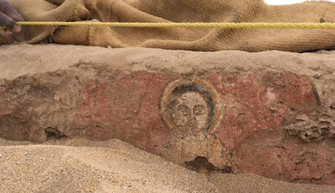 Ezeréves keresztény falfestmények kerültek elő a szudáni sivatagban