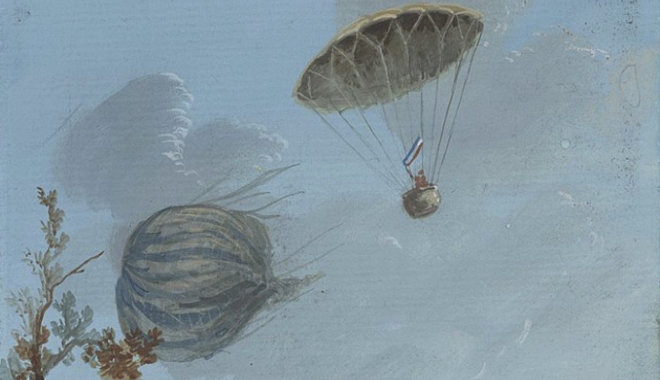Erkölcstelenséggel is megvádolták az első sikeres ejtőernyős ugrót