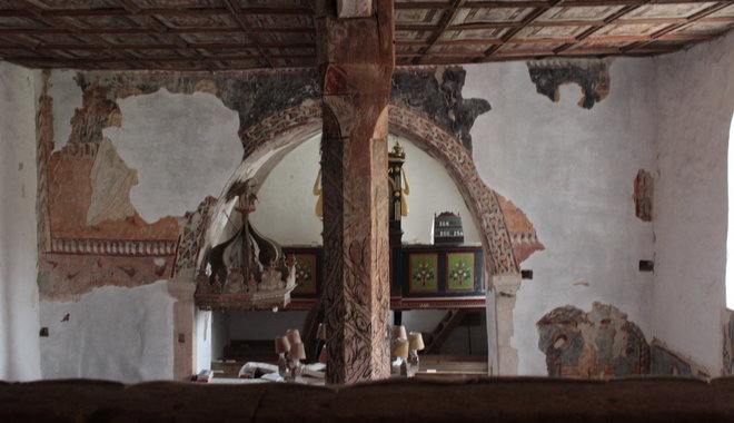 Erdély legrégebbi, 700 éves tetőszerkezetét azonosították Magyarvistán