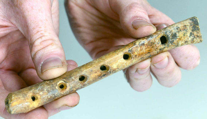 Különleges középkori hangszer került elő egy kenti ásatáson