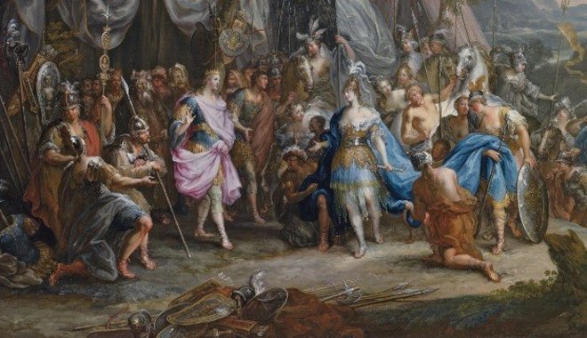 Amikor Nagy Sándor az amazonok királynőjével találkozott