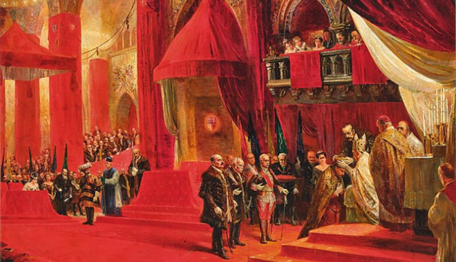 Vészterhes időkben koronázták meg az utolsó magyar királyt