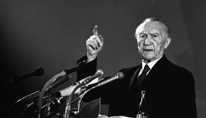 Valódi megbékélést hozott a világháború utáni német nemzetnek Konrad Adenauer