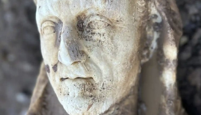 Római kori Herkules-szobor került elő egy építkezésen