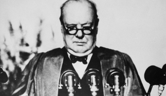 Háborús uszításnak minősítették Churchill híres beszédét a vasfüggönyről