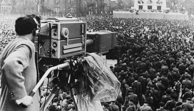 1956-ban nemcsak a Rádió, hanem a Magyar Televízió is jelentős károkat szenvedett