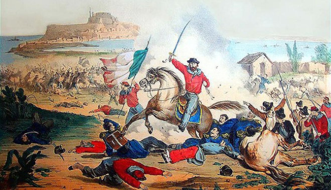 Szövetségeseivel sem tudott kiegyezni az egységes Olaszországért küzdő Garibaldi