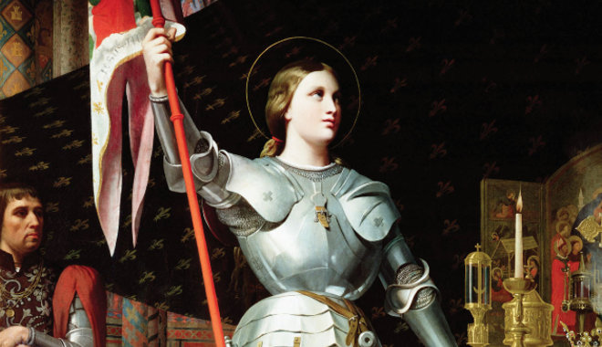 Szentektől kapott látomásai vezették Jeanne d'Arcot, az orléans-i szüzet