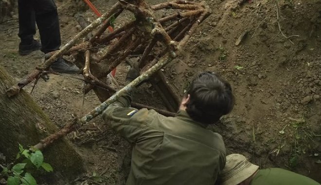 Világháborús brit vadászrepülőgépekre bukkantak egy Kijev melletti erdőben