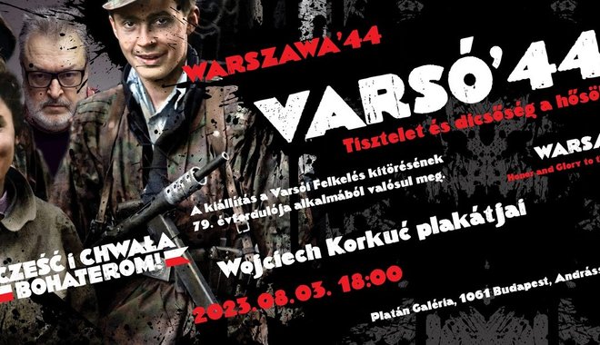 Varsó '44 – látványos plakátkiállítással emlékezik a Lengyel Intézet a Varsói Felkelésre