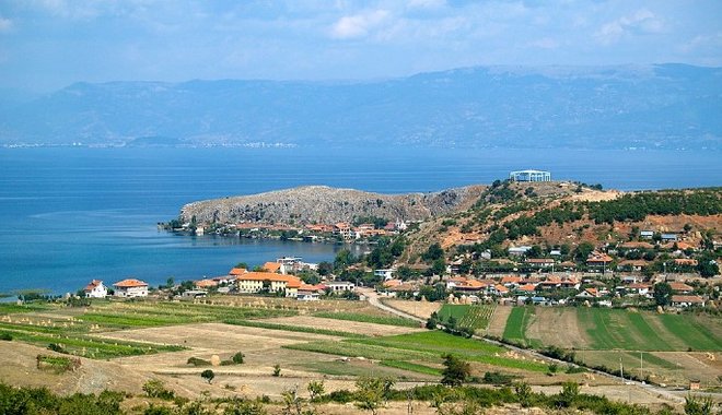 Titokzatos víz alatti erődre bukkantak az Ohridi-tó mélyén
