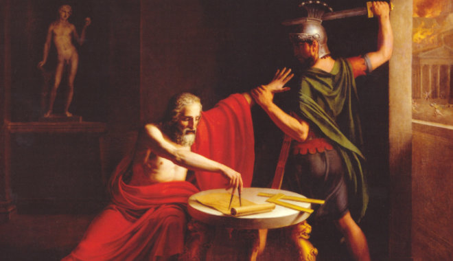 Hadigépeivel vonhatta magára a rómaiak haragját Arkhimédész
