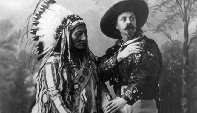 Magyarországon is fellépett Buffalo Bill westerncirkusza