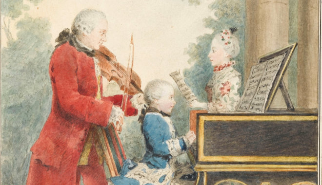Bécstől Párizsig, Londontól Münchenig mindenkit lenyűgöztek a Mozart-gyerekek
