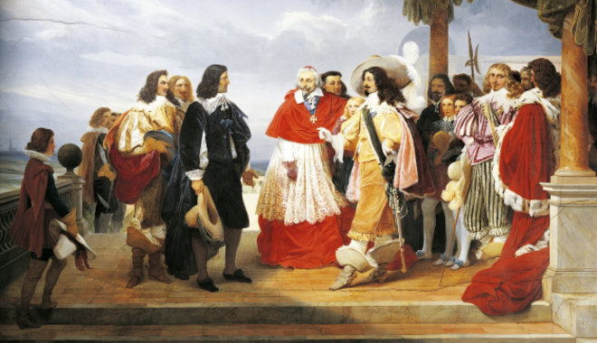 Számos összeesküvéssel kellett szembenéznie Richelieu bíborosnak