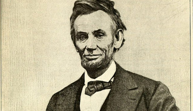 Példaképpé vált hazájában a polgárháborút megnyerő Abraham Lincoln