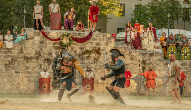 Harci bemutatók és ókori játékok is várják a látogatókat az aquincumi Floralián 