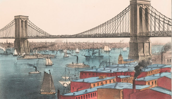 Több tucat ember életét követelte a Brooklyn híd felépítése