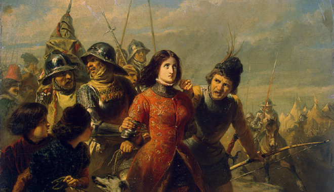 Csodatévő szűznek tartották a francia csapatokat győzelemre vezető Jeanne d'Arcot