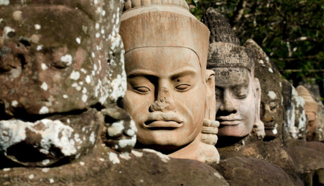Már a középkori Angkor lakosai is tudhatták, hogy a Föld gömb alakú