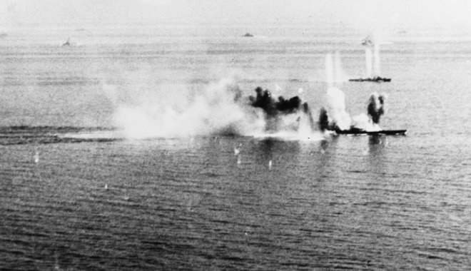 Teljesen belerokkant a japán flotta a filippínó-tengeri csatába