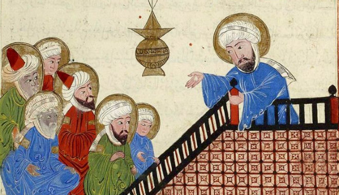 Bizarr módon ábrázolták Mohamed profétát az európai irodalomban