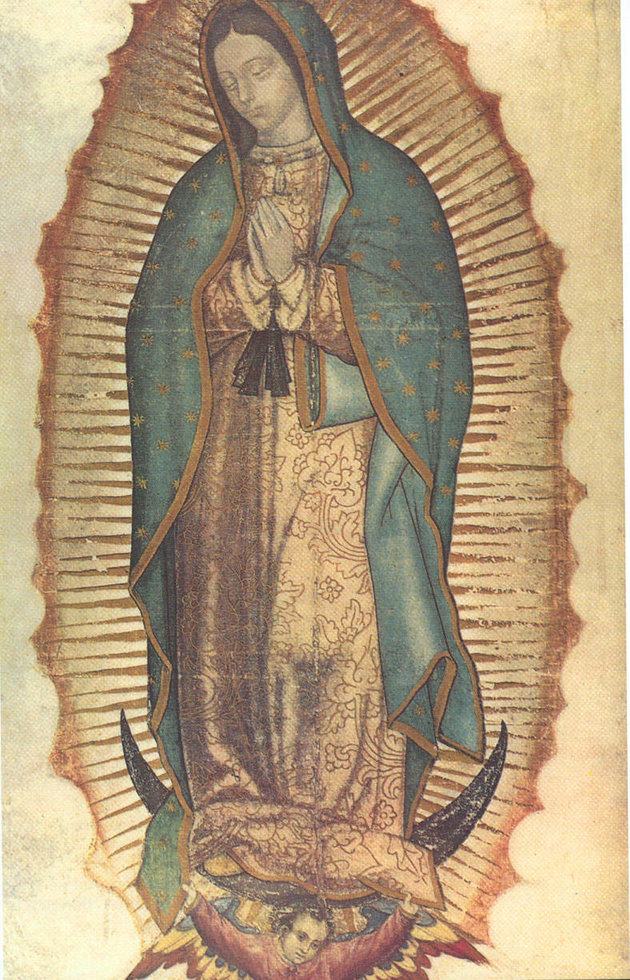 A Guadalupei Szűzanya – mexikói köznyelvi nevén Lupita – Mexikó legfőbb nemzeti szimbóluma.