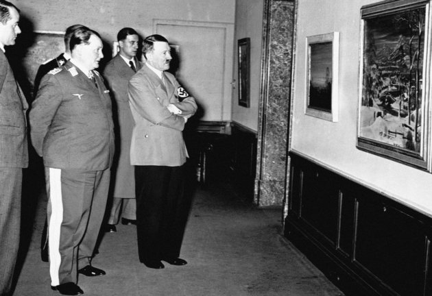 Göring és Hitler egymással versengve gyűjtötték az elrabolt műkincseket